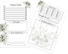 Load image into Gallery viewer, Foliage Tasks &amp; Thoughts Planner