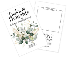 Load image into Gallery viewer, Foliage Tasks &amp; Thoughts Planner
