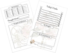 Load image into Gallery viewer, Vintage Tasks &amp; Thoughts Planner