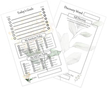 Load image into Gallery viewer, Floral Self-Discovery Planner