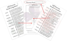 Load image into Gallery viewer, Floral Self-Discovery Planner