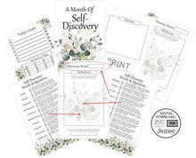 Load image into Gallery viewer, Foliage Self-Discovery Planner