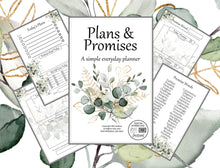 Load image into Gallery viewer, Foliage Plans &amp; Promises Planner