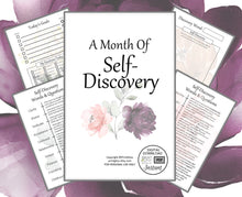 Load image into Gallery viewer, Floral Self-Discovery Planner