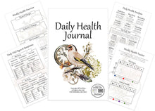 Load image into Gallery viewer, Vintage Daily Health Journal