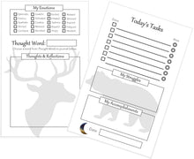 Load image into Gallery viewer, Wilderness Tasks &amp; Thoughts Planner