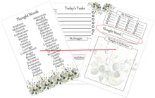 Load image into Gallery viewer, Foliage Tasks &amp; Thoughts Planner