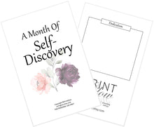 Load image into Gallery viewer, Floral Self-Discovery Planner