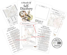 Load image into Gallery viewer, Vintage Self-Discovery Planner