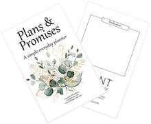 Load image into Gallery viewer, Foliage Plans &amp; Promises Planner