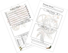 Load image into Gallery viewer, Vintage Plans &amp; Promises Planner