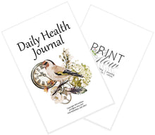 Load image into Gallery viewer, Vintage Daily Health Journal