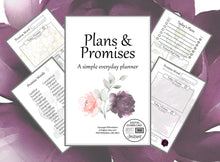 Load image into Gallery viewer, Floral Plans &amp; Promises Planner
