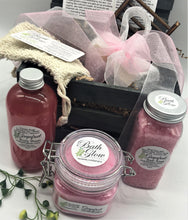 Load image into Gallery viewer, Grapefruit Wood Crate Set