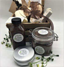 Load image into Gallery viewer, Leather Crate Shower Set