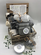 Load image into Gallery viewer, Slate Wood Crate Shower Set