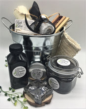 Load image into Gallery viewer, Graphite Bucket Shower Set