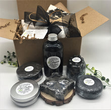 Load image into Gallery viewer, Graphite Men's Shower Box Set