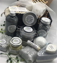 Load image into Gallery viewer, Linen Wood Crate Set