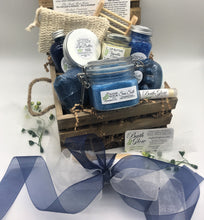 Load image into Gallery viewer, Sea Salt Wood Crate Set