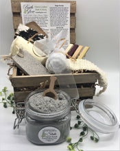 Load image into Gallery viewer, Slate Wood Crate Shower Set