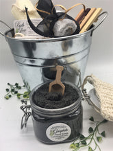 Load image into Gallery viewer, Graphite Men's Bucket Shower Set