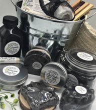 Load image into Gallery viewer, Graphite Men's Bucket Shower Set