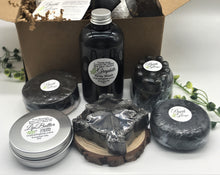 Load image into Gallery viewer, Graphite Men's Shower Box Set