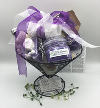 Load image into Gallery viewer, Lavender Wire Cone