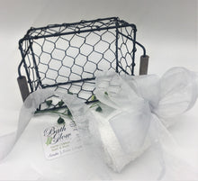 Load image into Gallery viewer, Linen Wire Basket Set