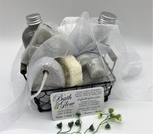 Load image into Gallery viewer, Linen Wire Basket Set